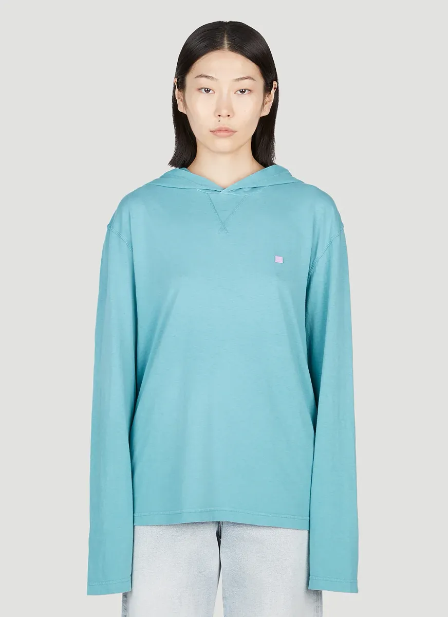 Logo Patch Hooded Sweatshirt