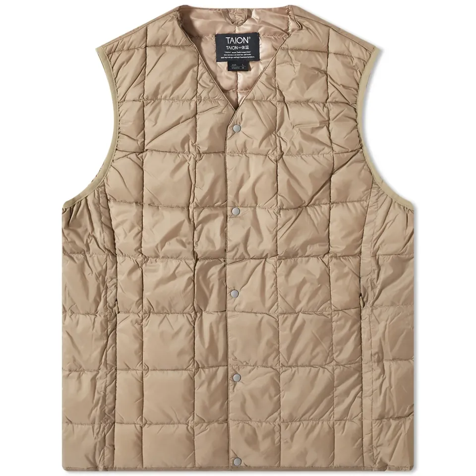 V-Neck Down Vest