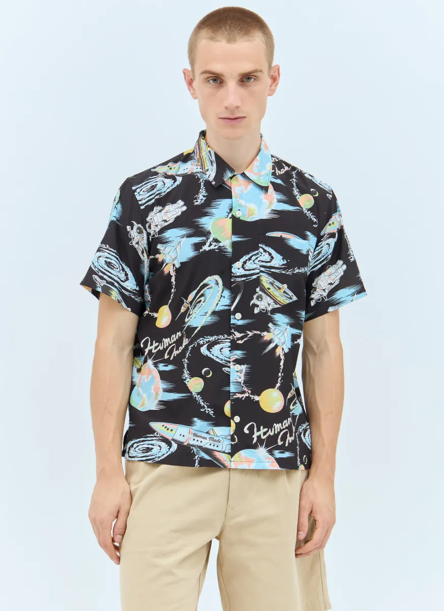 Graphic Aloha Shirt