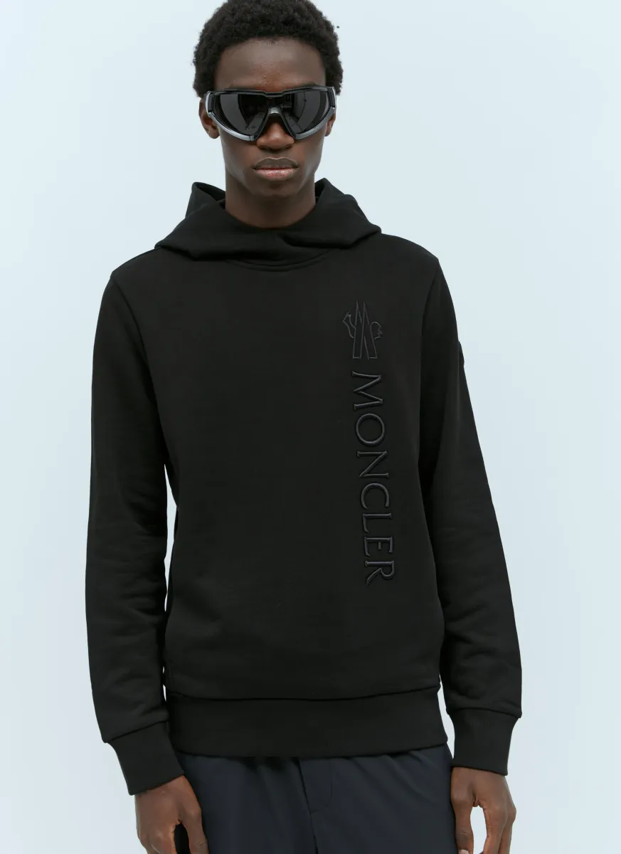 Logo Embroidery Hooded Sweatshirt
