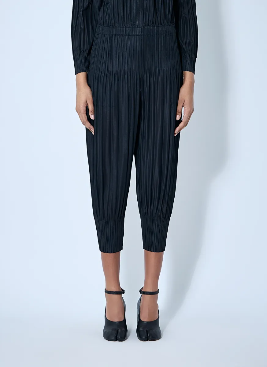 Fluffy Pleated Pants