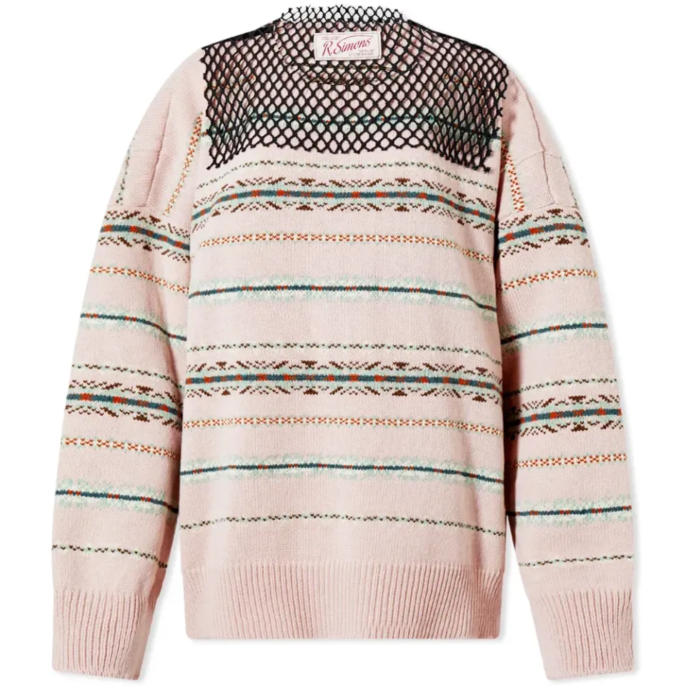 Jacquard Knitted Jumper Sweater