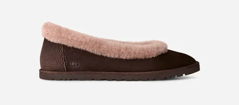 Zora Ballet Flat for Women, Suede