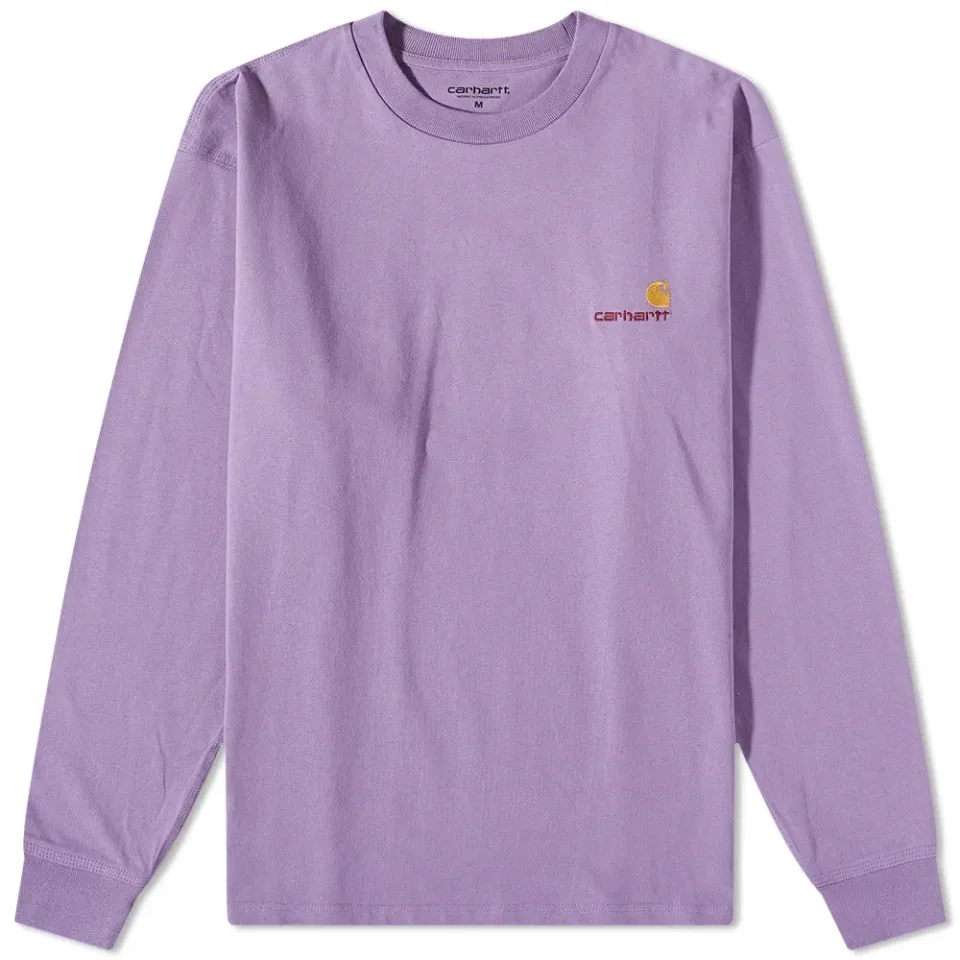 Long Sleeve American Script T-Shirt