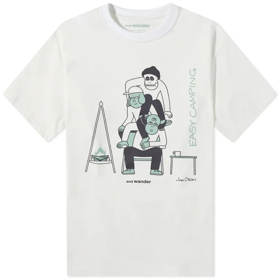 x Jun Oson Easy Camping T-Shirt