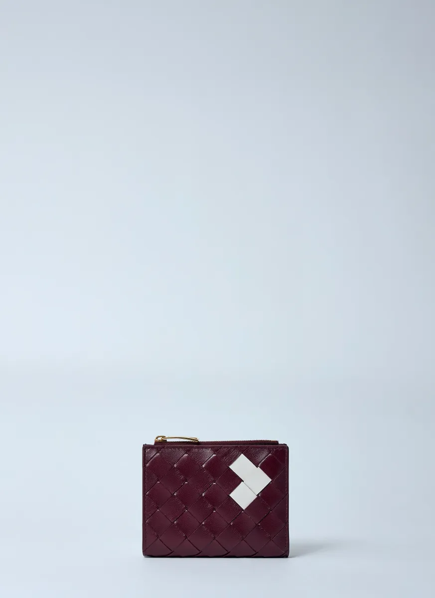 Intrecciato Small Bi-Fold Wallet