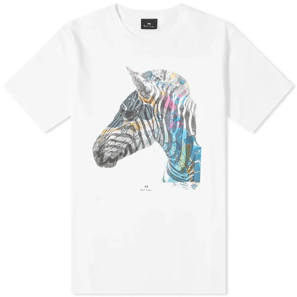 Graffiti Zebra Tee