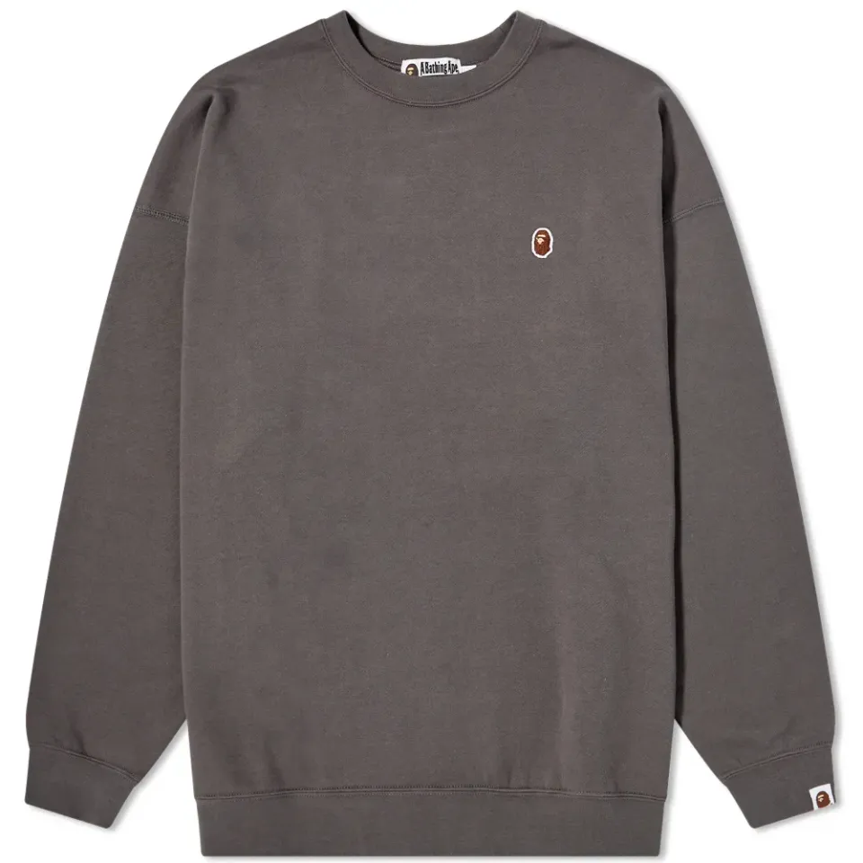 By Bathing Oversized Crew Sweat