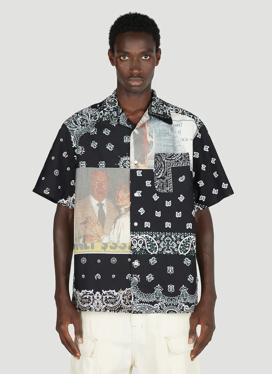 × Yagi Graphic Print Shirt