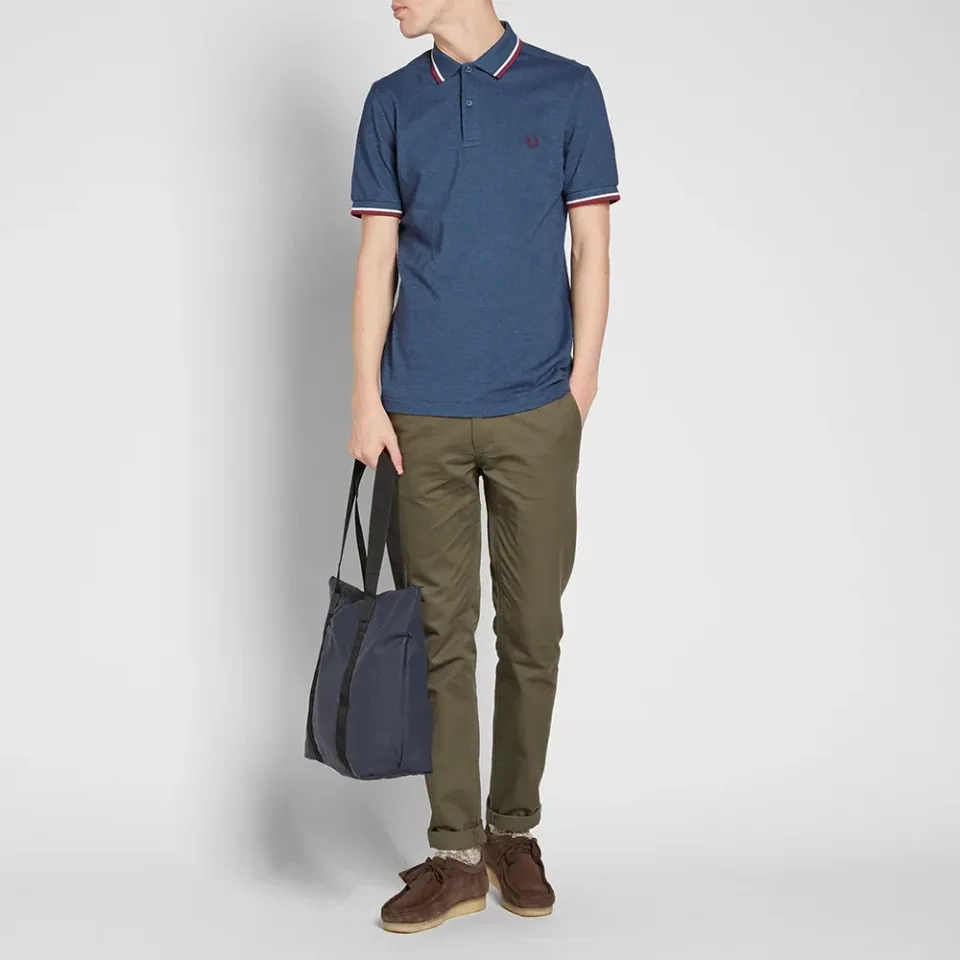 Fred Perry Slim Fit Twin Tipped Polo