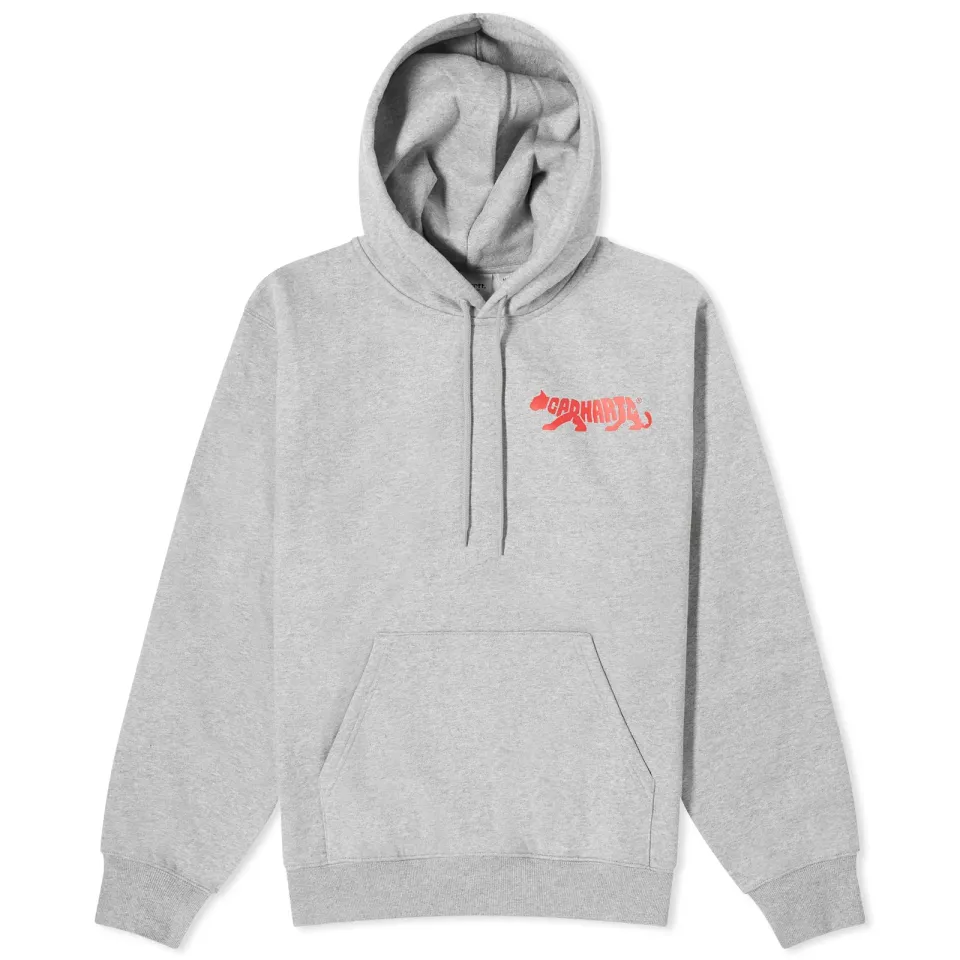 Hooded Rocky Script Crew Sweat