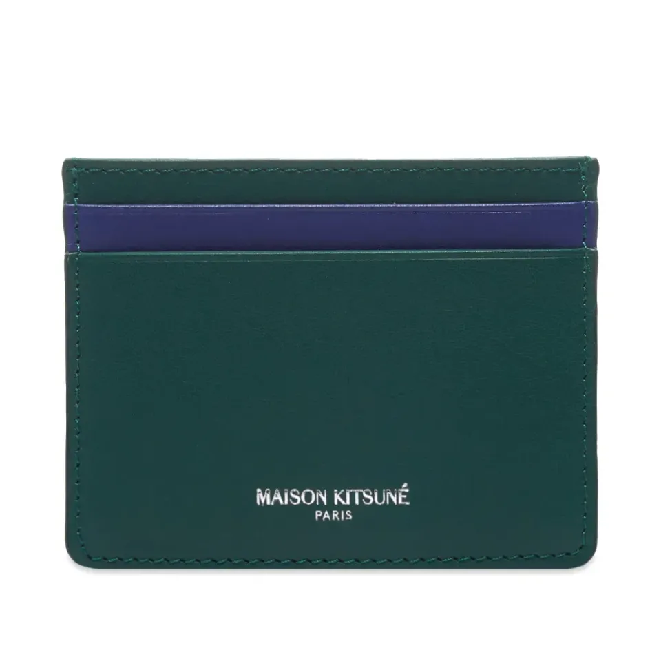 Maison Kitsuné Mk Logo Card Holder