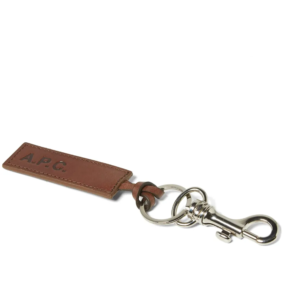 A.P.C. Leather Key Chain