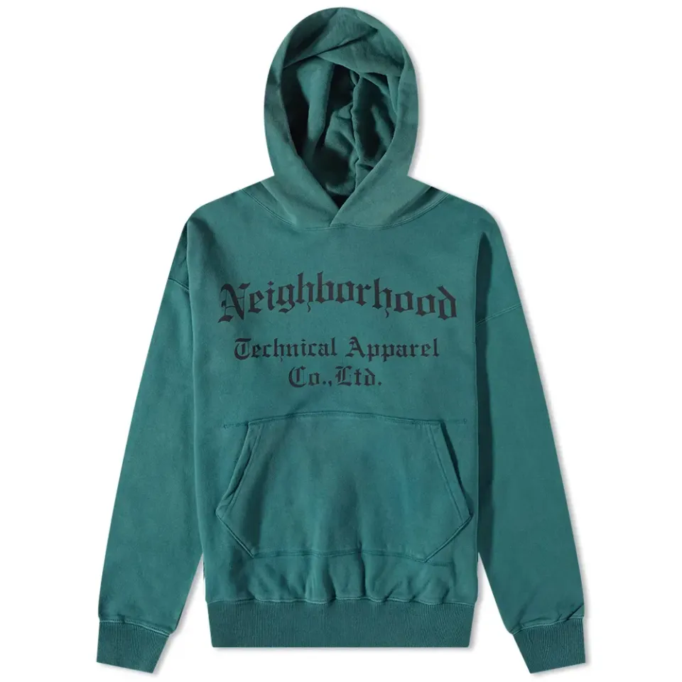 Sulfur Dye Popover Hoody