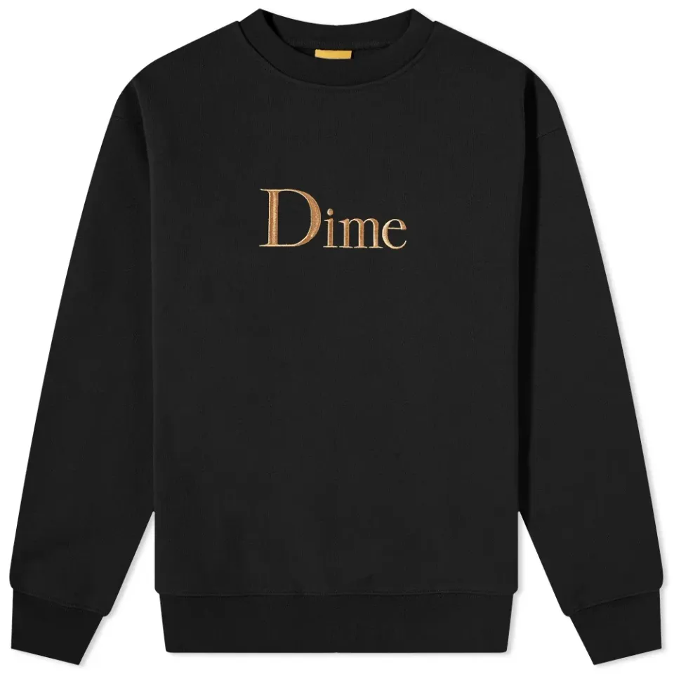 Classic Embroidered Logo Crew Sweat