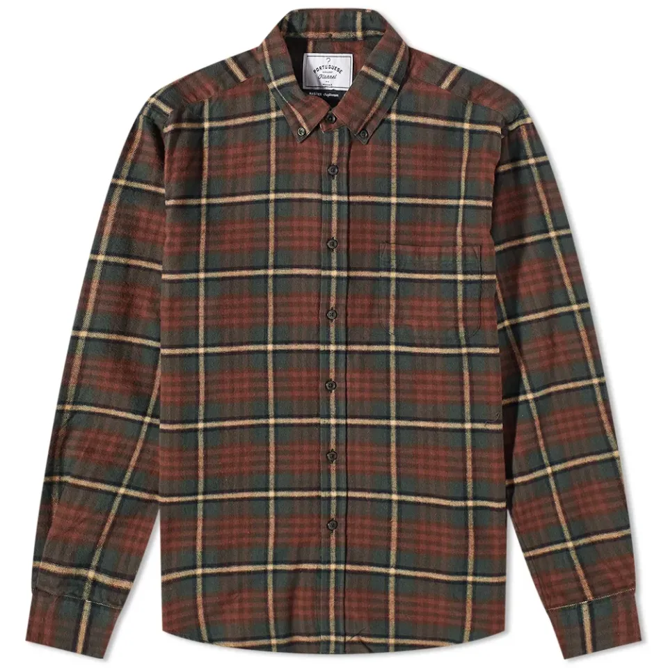 Smog Button Down Check Shirt