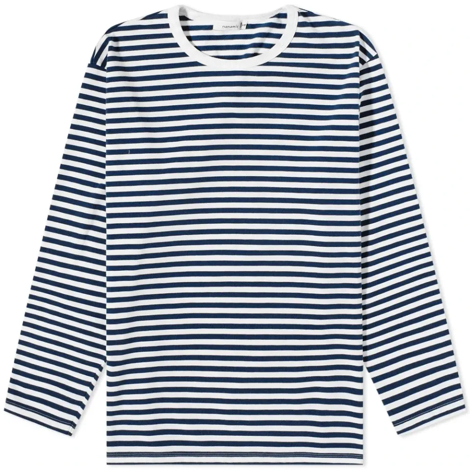 Long Sleeve Coolmax Stripe T-Shirt