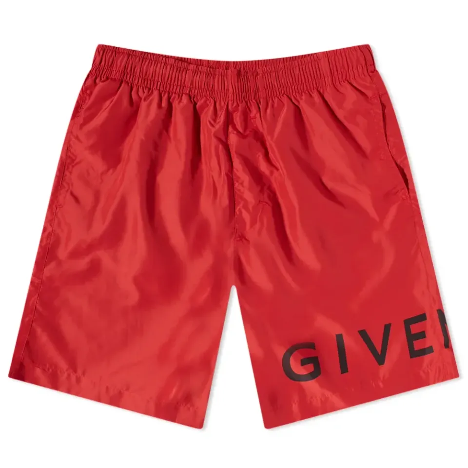 4G Logo Long Swim Shorts