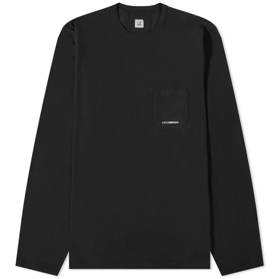 Long Sleeve Pocket Logo T-Shirt