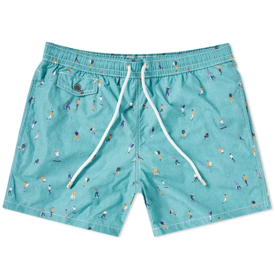 Skater Boxer Swim Short