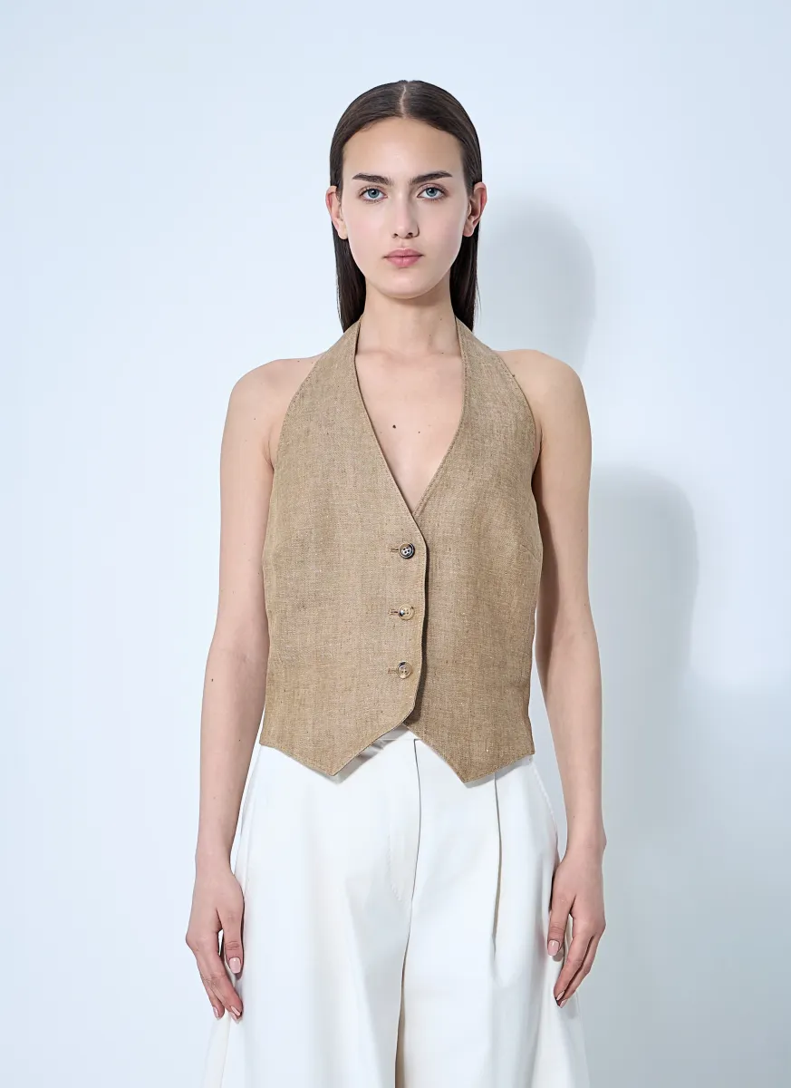 Sauro Halterneck Waistcoat