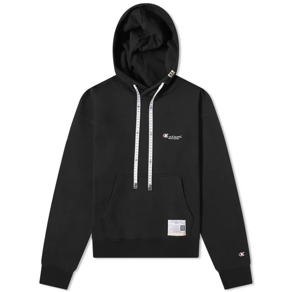 Embroidered Logo Hoodie