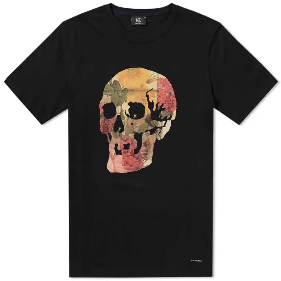 Floral Skull Tee