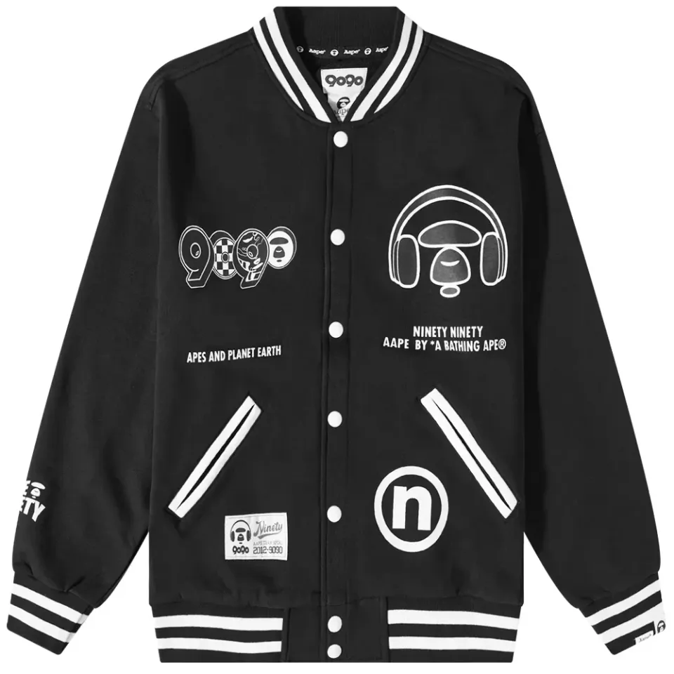 AAPE x 9090 Varsity Jacket