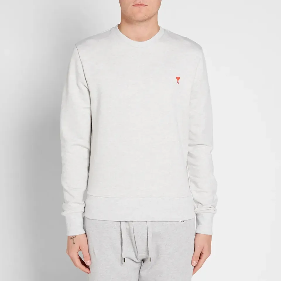 AMI Heart Logo Crew Sweat