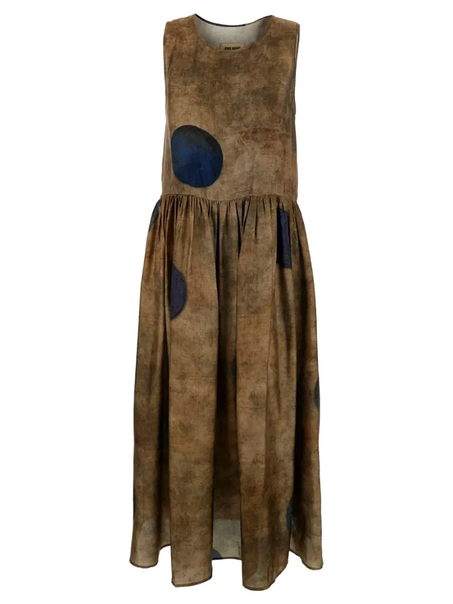 Ardal Dress Brown/Blue