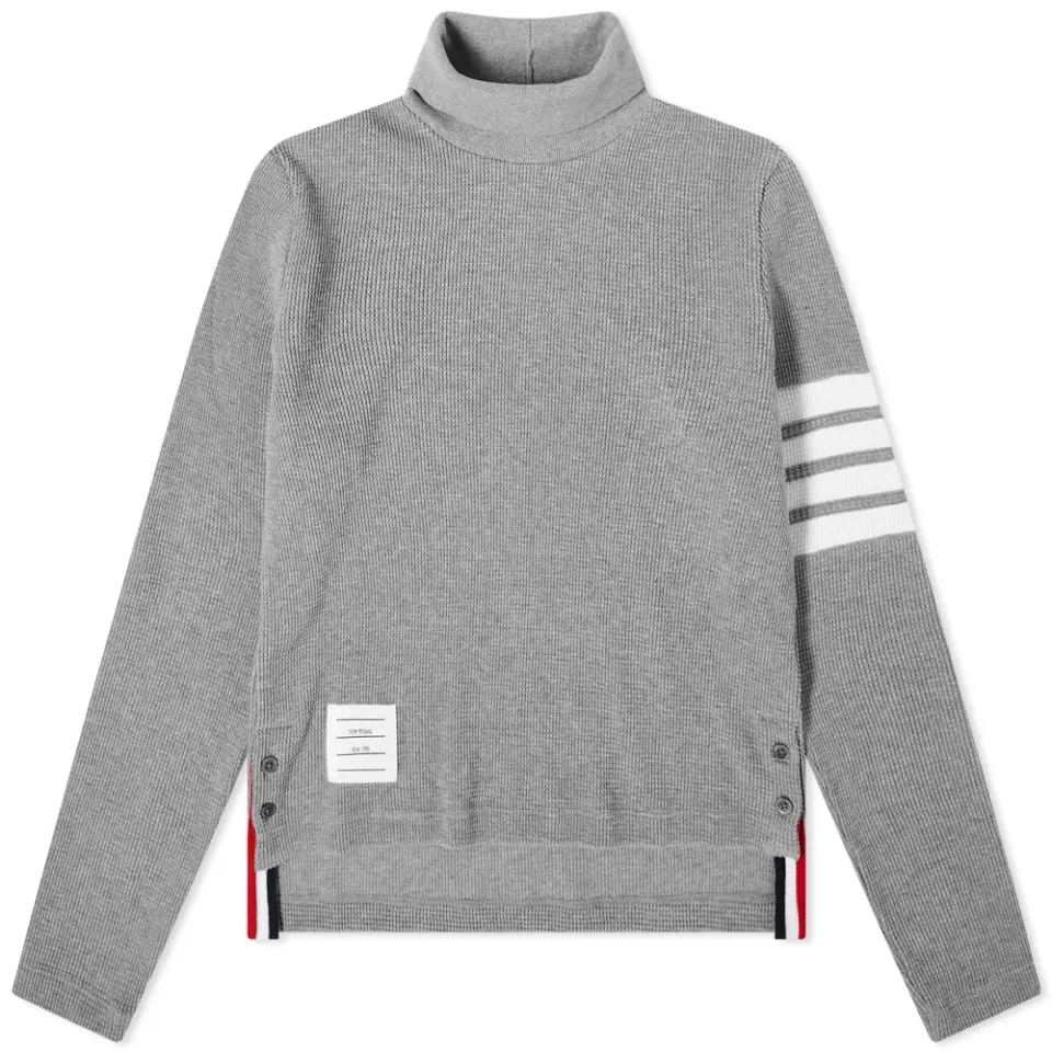 Waffle Turtleneck