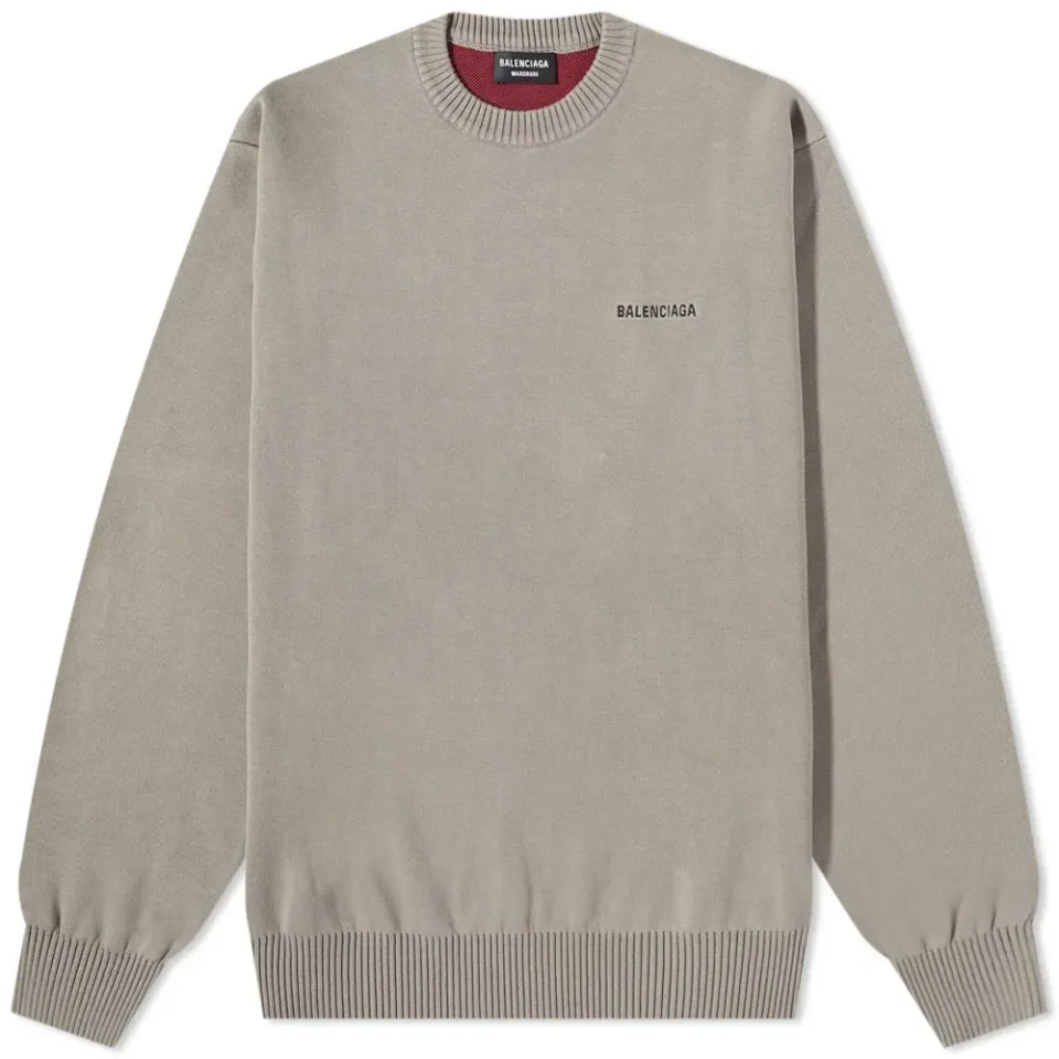 Logo Crew Knit