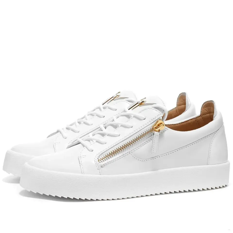 Double Zip Low Sneaker