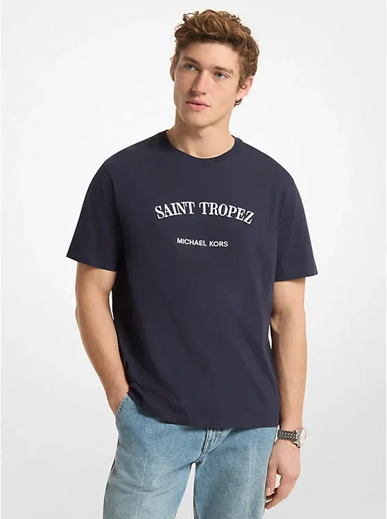 Saint Tropez Cotton Jersey T-Shirt