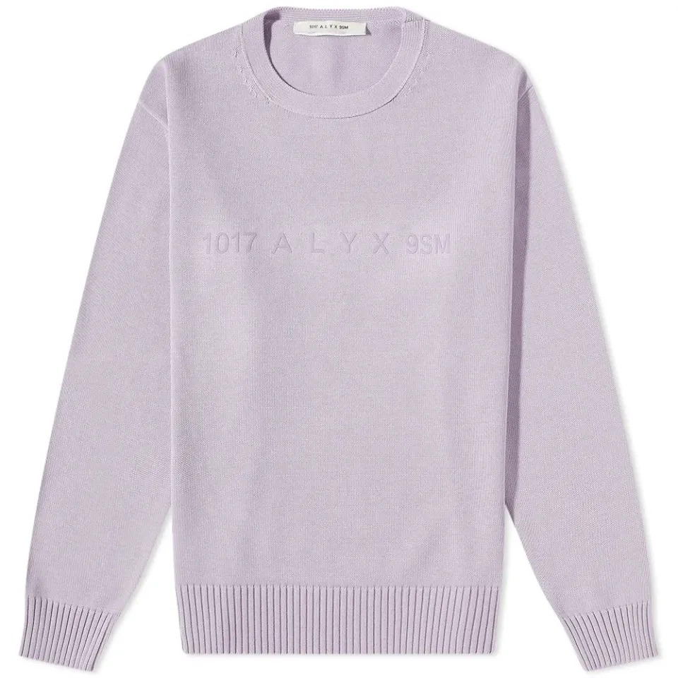 Logo Crew Knit