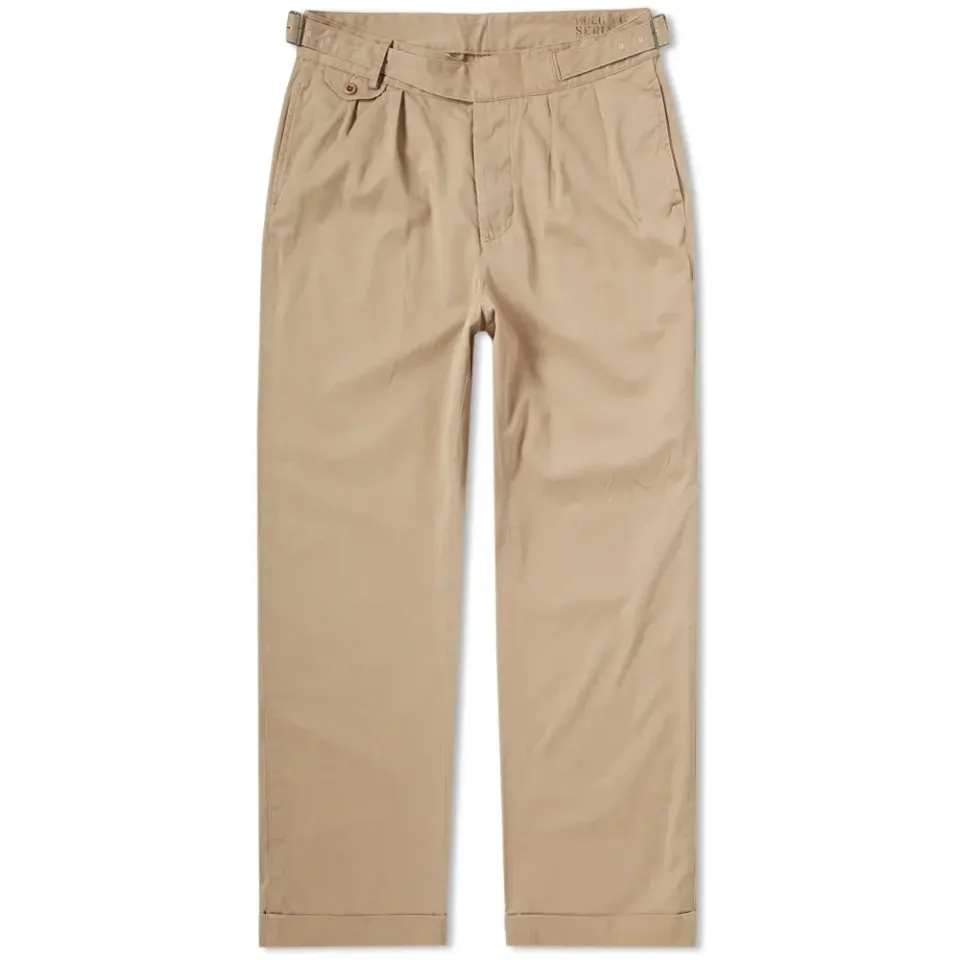 Pleated British Pant