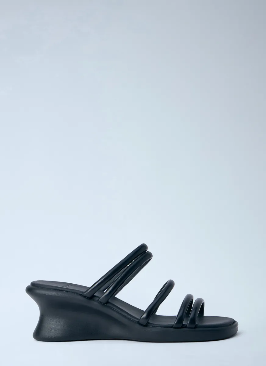 Strappy Wedge Sandals