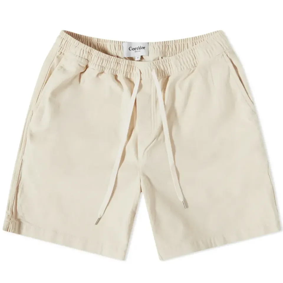 Cotton Seed Drawstring Shorts