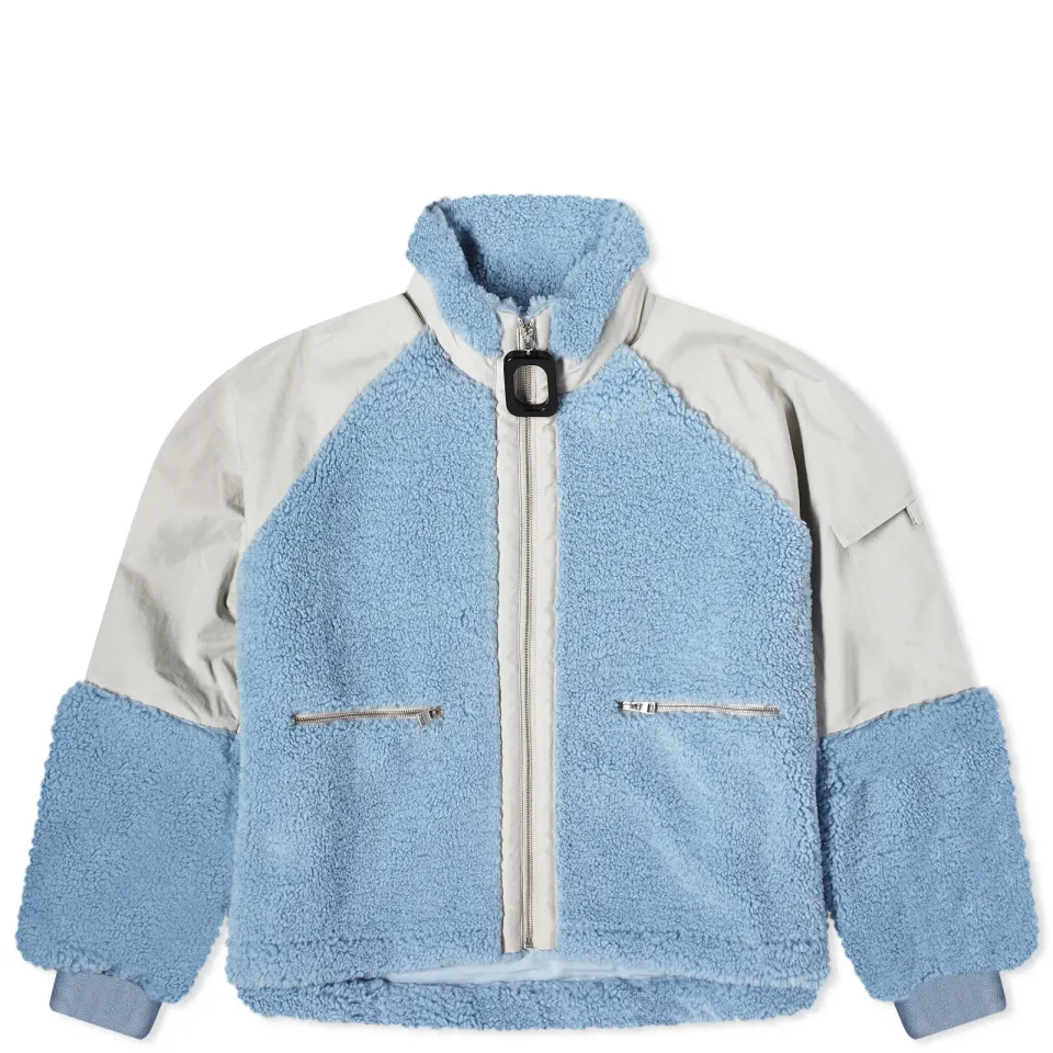 Colour Block Fleece Jacket