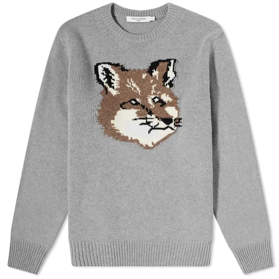 Maison Kitsuné Big Fox Head Pullover
