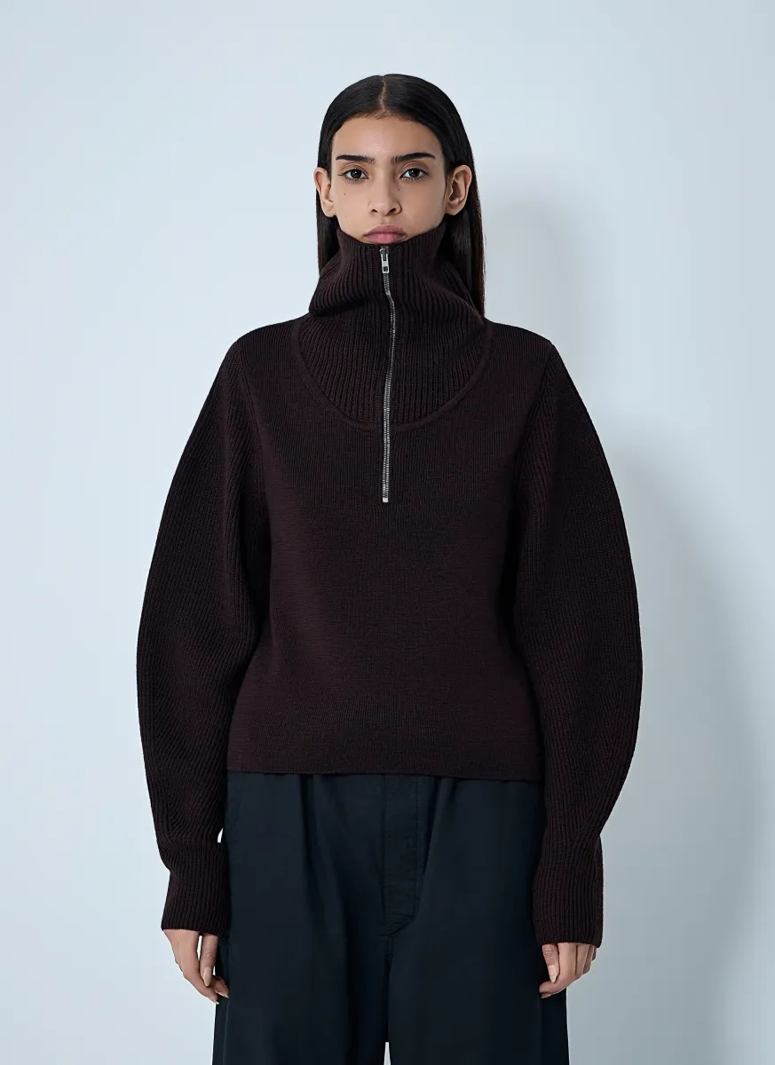 Zip-Up Sweateshirt