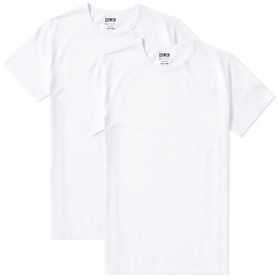 Crew Neck Double Pack Tee
