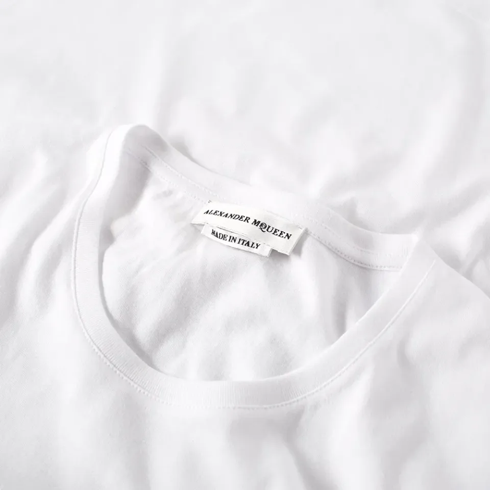 Embroidered Skull Tee