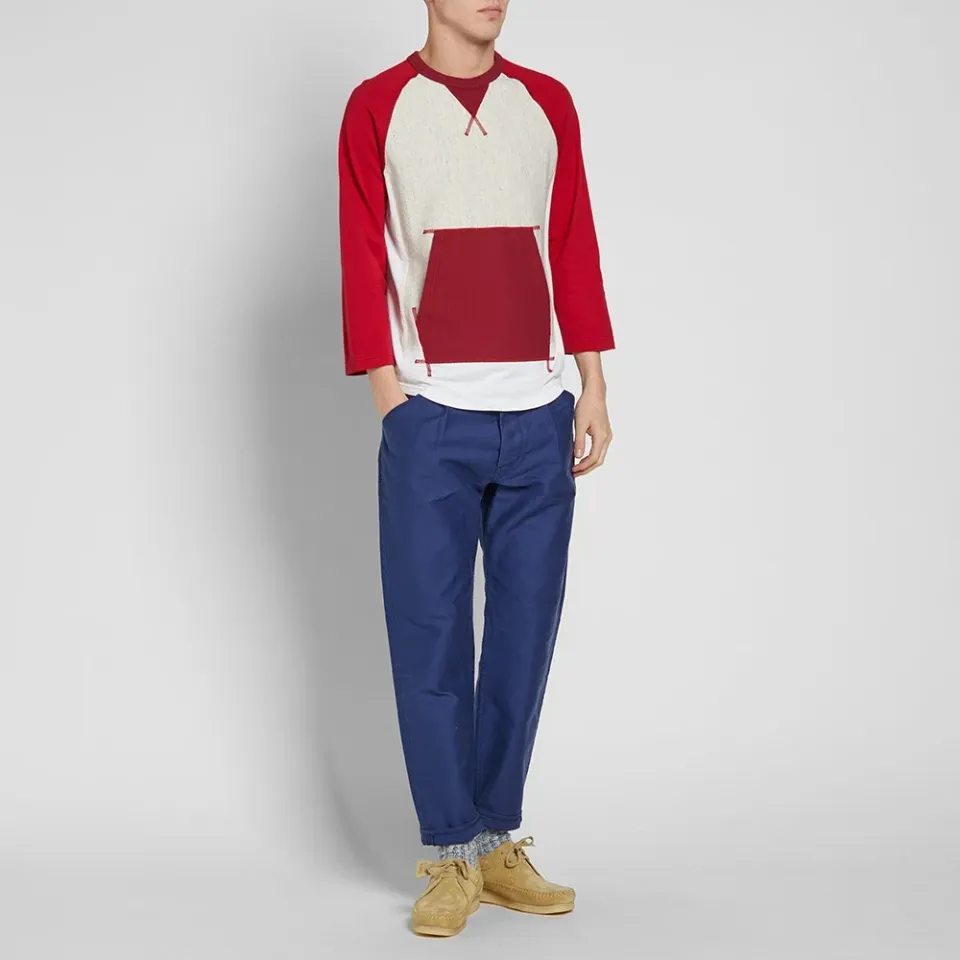 Pile Lined Raglan Sweat