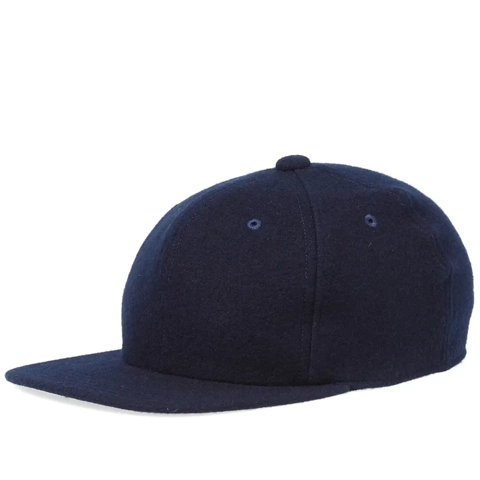 Dyed Melton Baseball Cap