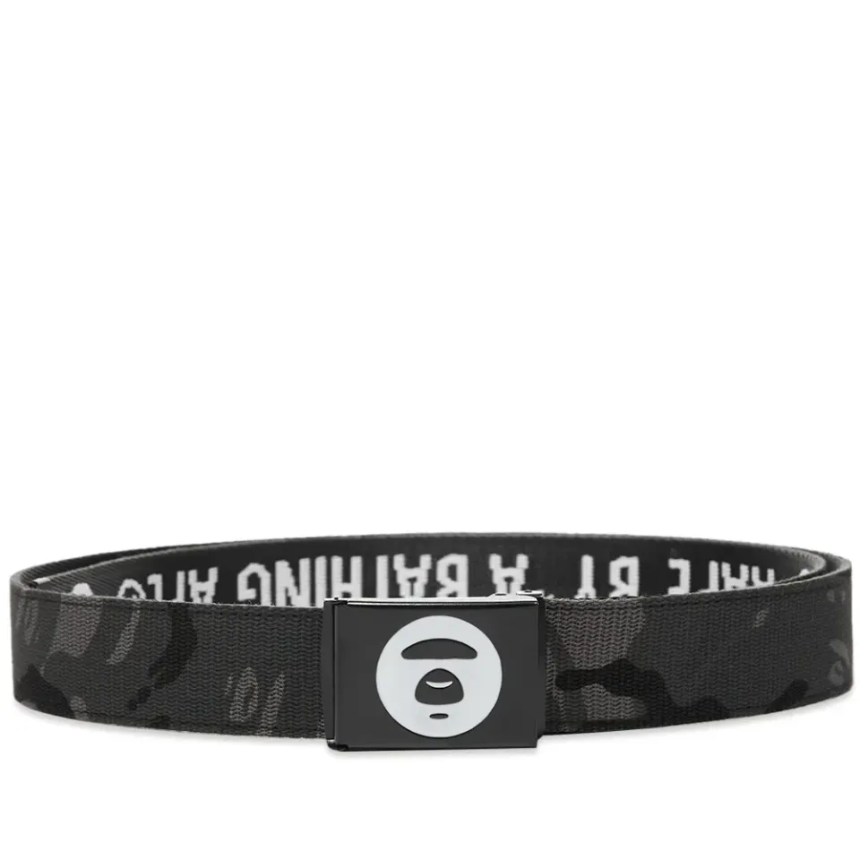 AAPE Camo Woven Belt