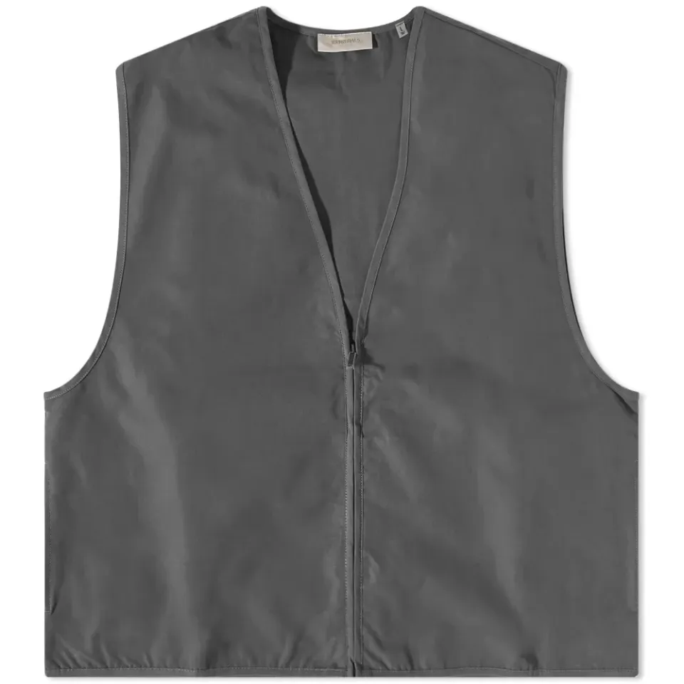 Woven Twill Vest