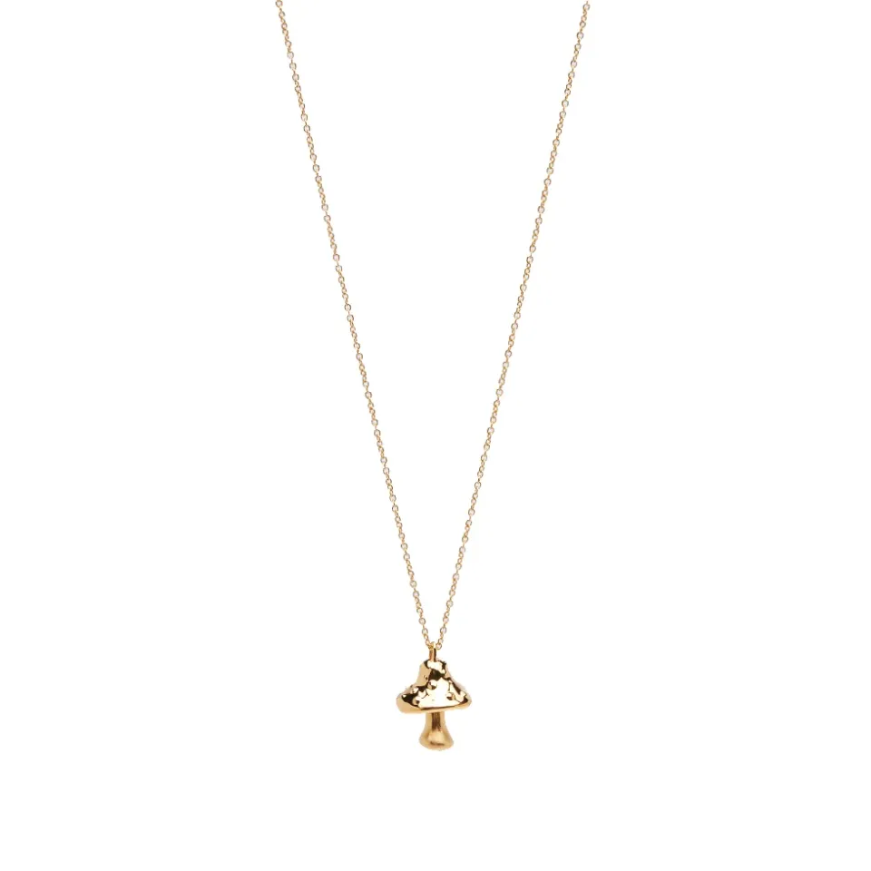Mushroom Charm Necklace