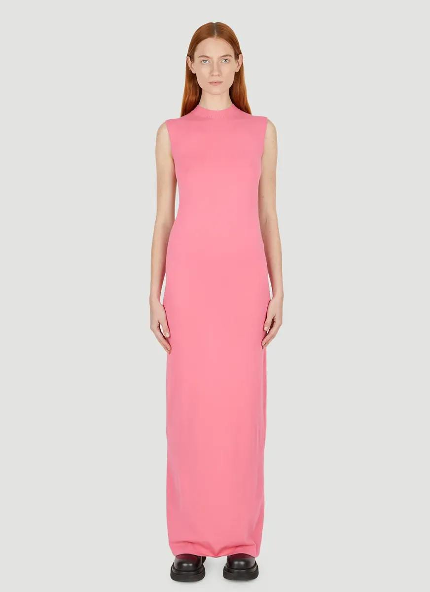 Calcio Open Back Maxi Dress