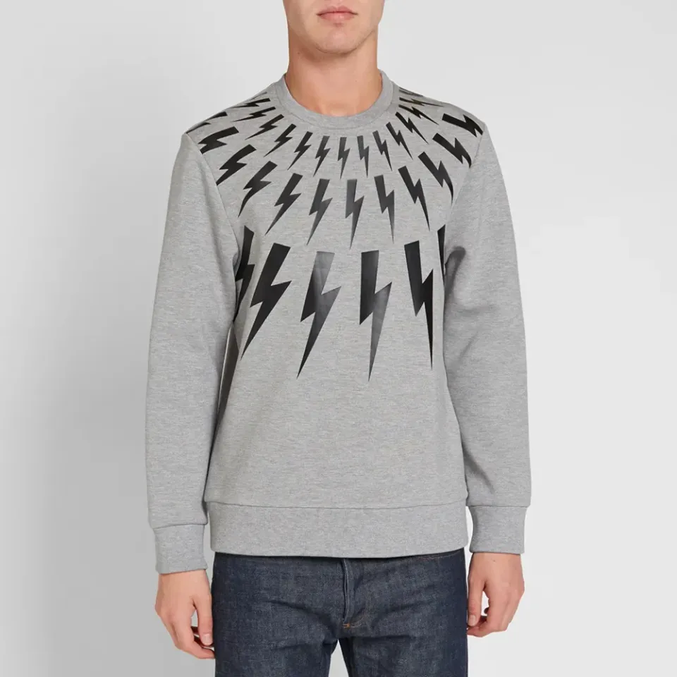 Fair Isle Bolt Print Sweat